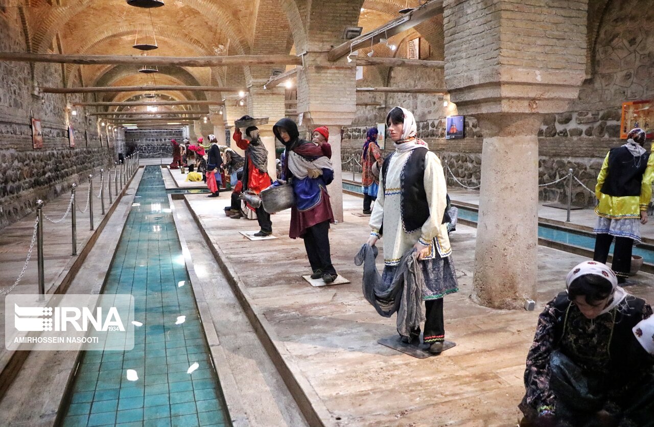 عکس/ رختشویخانه زنجان، نمادی از قدمت پاکیزگی ایرانیان