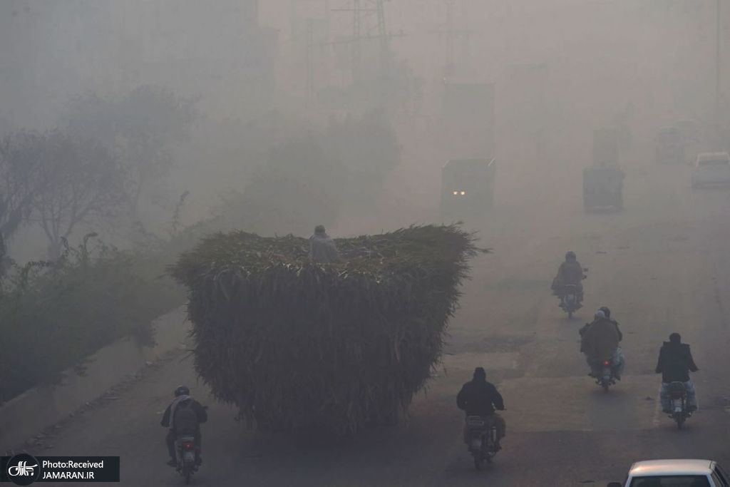 آلودگی شدید هوا در پاکستان
