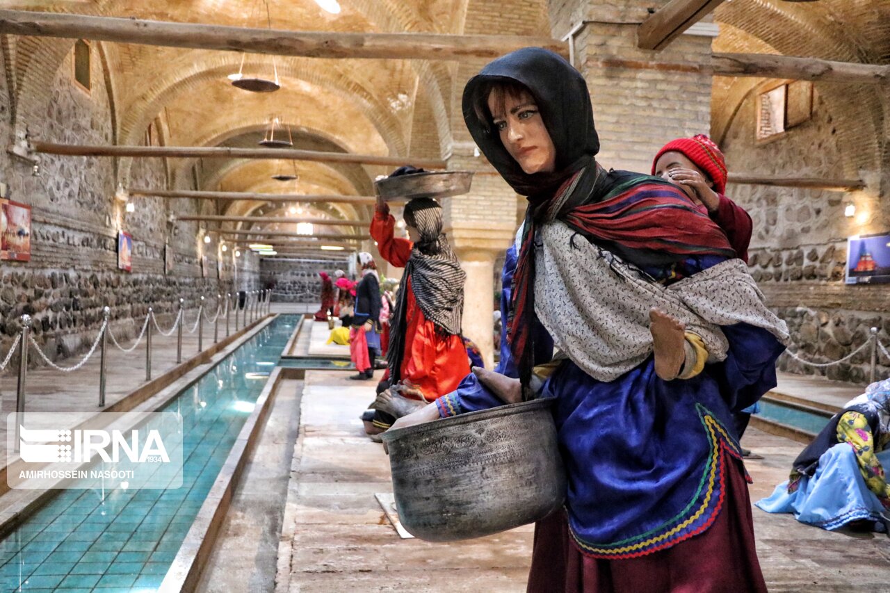 عکس/ رختشویخانه زنجان، نمادی از قدمت پاکیزگی ایرانیان
