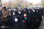 تشییع پیکر مطهر شهید مدافع حرم «صمد فاتح‌نژاد»