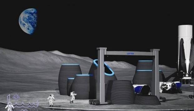 ساخت خانه های فضایی در ماه با چاپگرهای سه بعدی