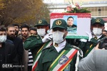 تشییع پیکر مطهر شهید مدافع حرم «صمد فاتح‌نژاد»