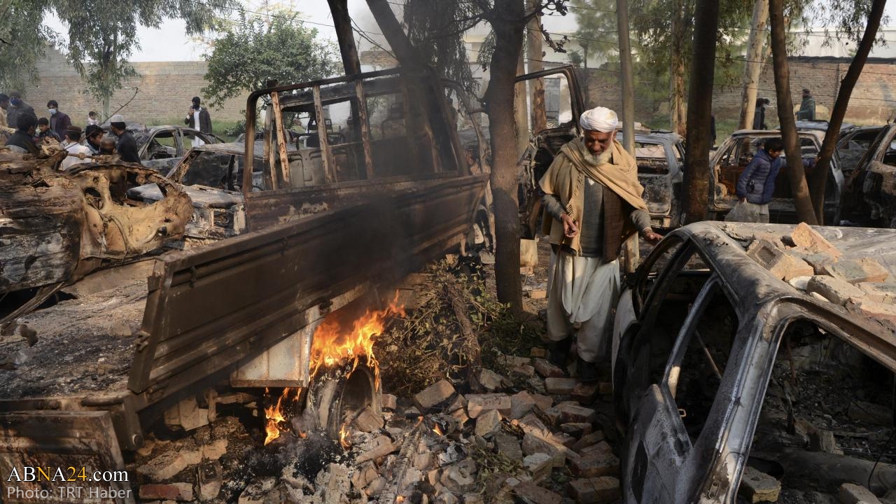 به آتش کشیدن پاسگاه پلیس در پی بی‌احترامی به قرآن در پاکستان