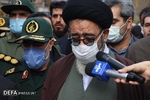 تشییع پیکر مطهر شهید مدافع حرم «صمد فاتح‌نژاد»