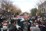 تشییع پیکر مطهر شهید مدافع حرم «صمد فاتح‌نژاد»