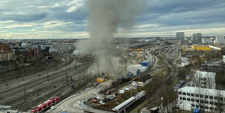 انفجار در ایستگاه قطار مونیخ