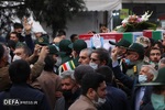 تشییع پیکر مطهر شهید مدافع حرم «صمد فاتح‌نژاد»