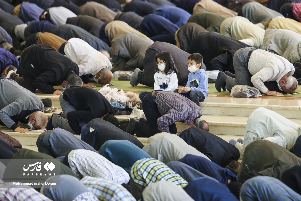 عکس/ حضور نونهالان در نماز جمعه تهران 