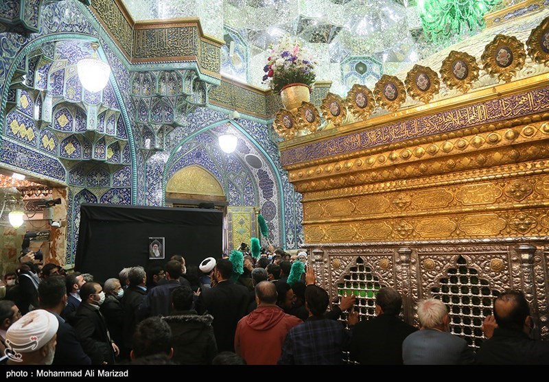 عکس/ تشییع پیکر آیت‌الله سید رضی شیرازی در قم