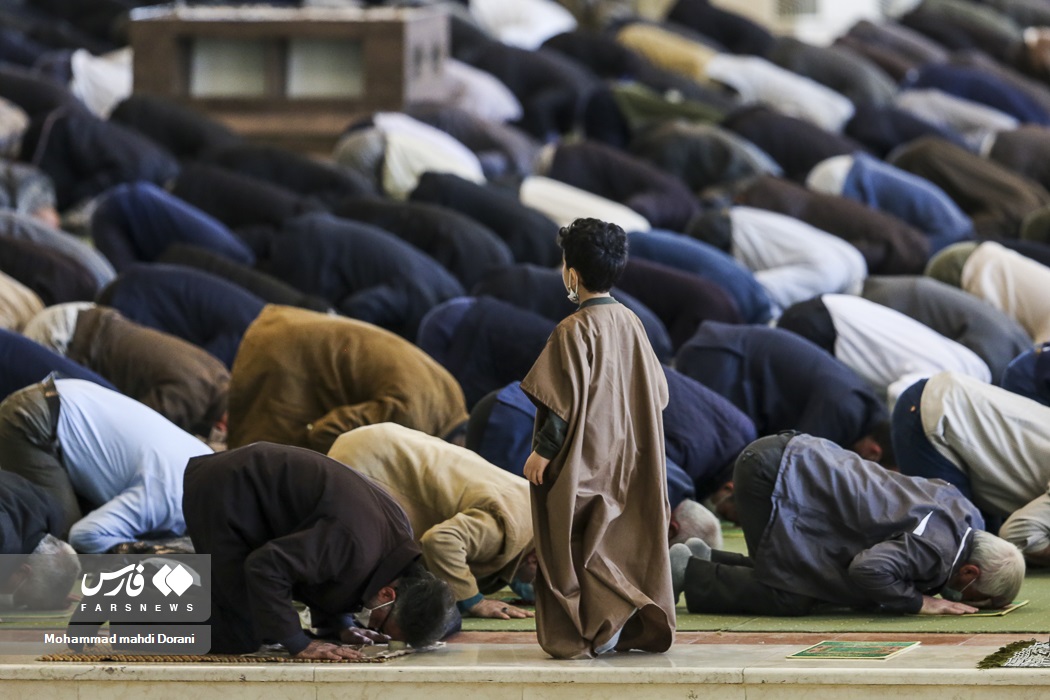 عکس/ حضور نونهالان در نماز جمعه تهران 