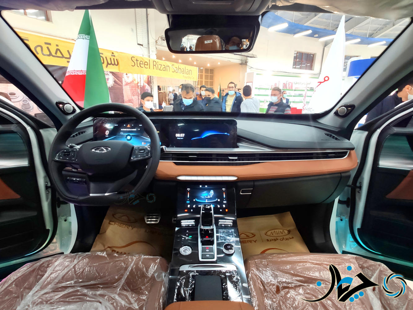 گزارش تصویری از دهمین نمایشگاه خودروی اردبیل در سال 1400