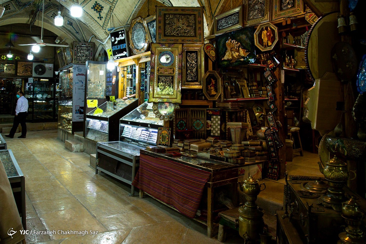 عکس/ کسادی بازار صنایع دستی شیراز