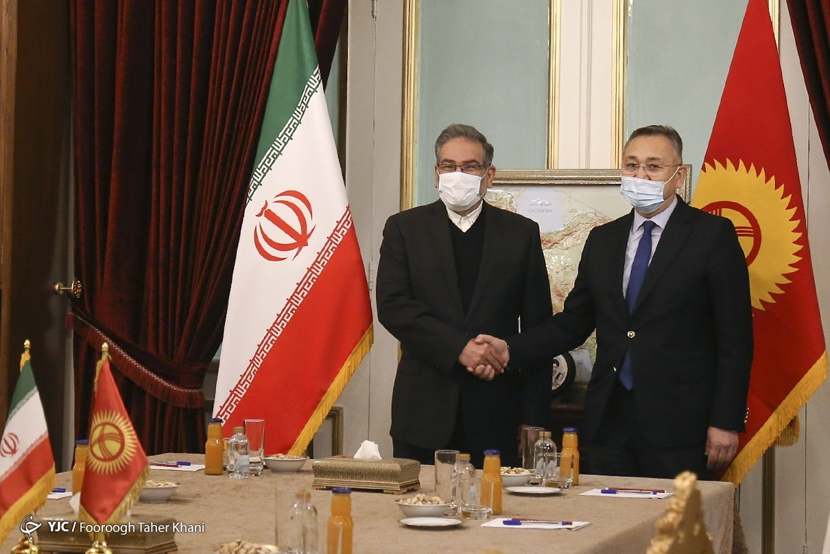 عکس/ دیدار علی شمخانی با معاون رئیس شورای امنیت ملی قرقیزستان