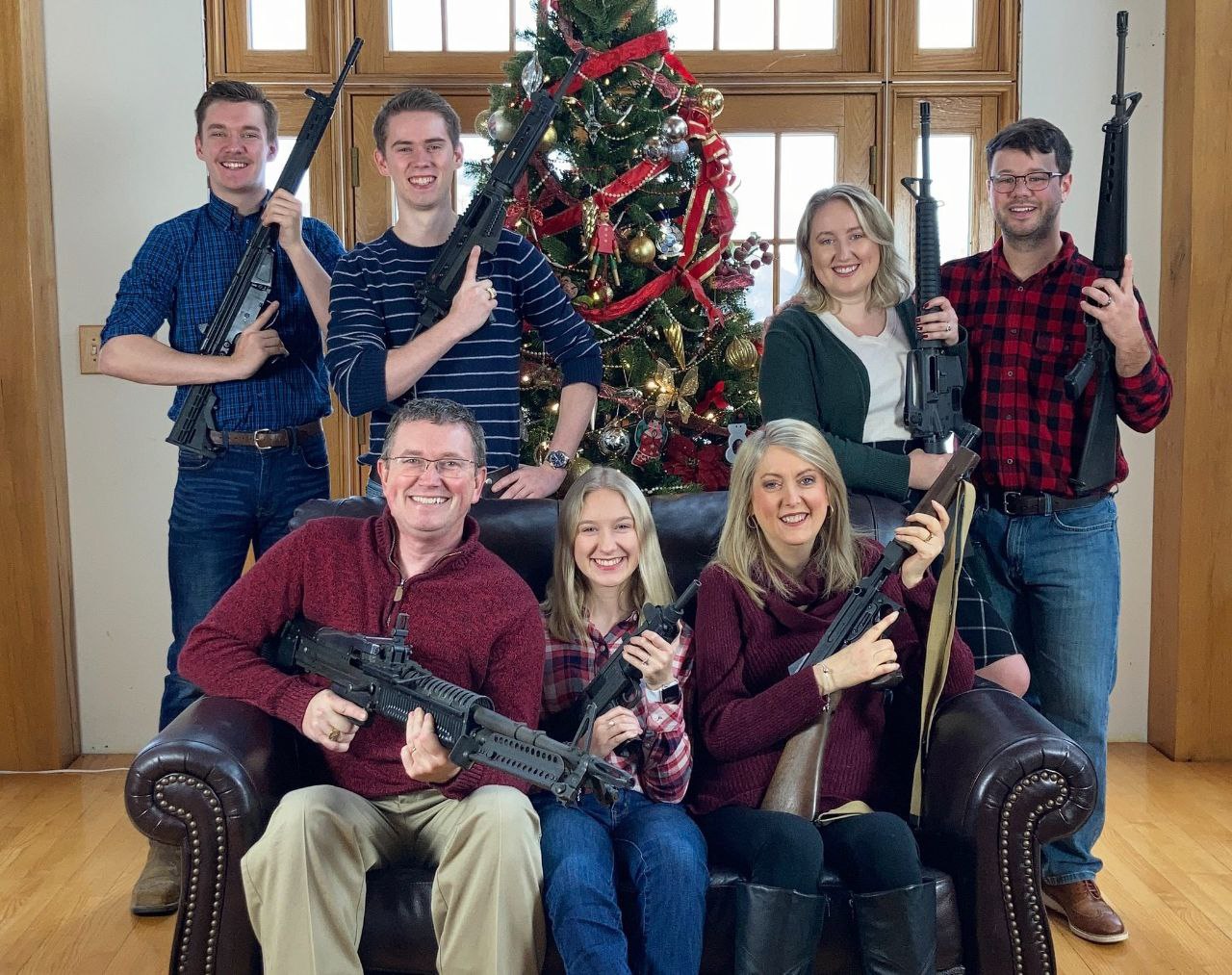 عکسی عجیب از کریسمس خانواده توماس مسی