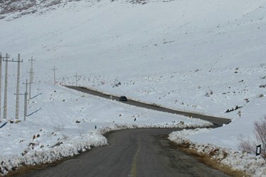 کوه‌های برفی غرب اصفهان