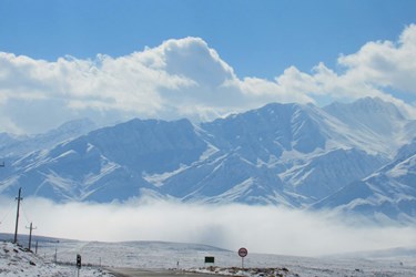 کوه‌های برفی غرب اصفهان