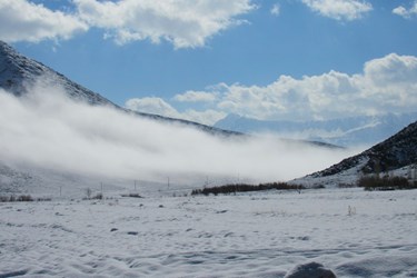 کوه‌های برفی غرب اصفهان
