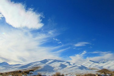 کوه‌های برفی غرب اصفهان