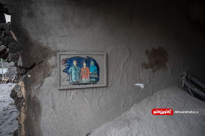 تصاویر دردناک پس از فوران آتش فشان در اندونزی