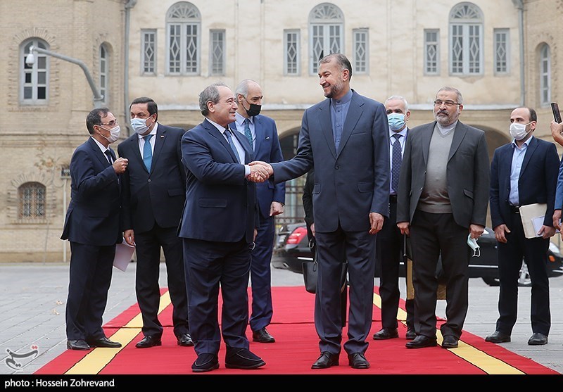 عکس/ دیدار وزرای امور خارجه ایران و سوریه