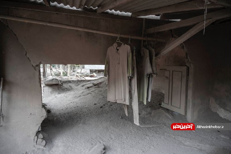 تصاویر دردناک پس از فوران آتش فشان در اندونزی