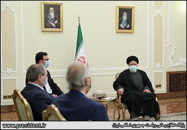 عکس/ دیدار وزیر خارجه سوریه با آیت‌الله رئیسی