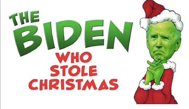 ترامپ: بایدن دزد کریسمس است!