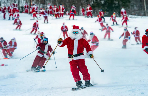 مسابقات اسکی بابانوئل‌ها در آمریکا