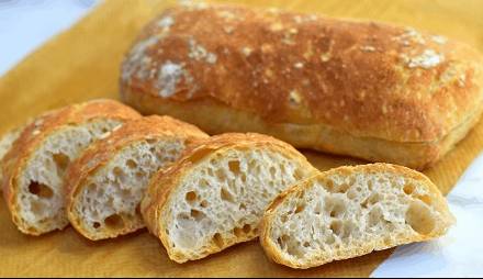 دستور تهیه نان چاباتا؛ نان حجیم و خوشمزه ایتالیایی