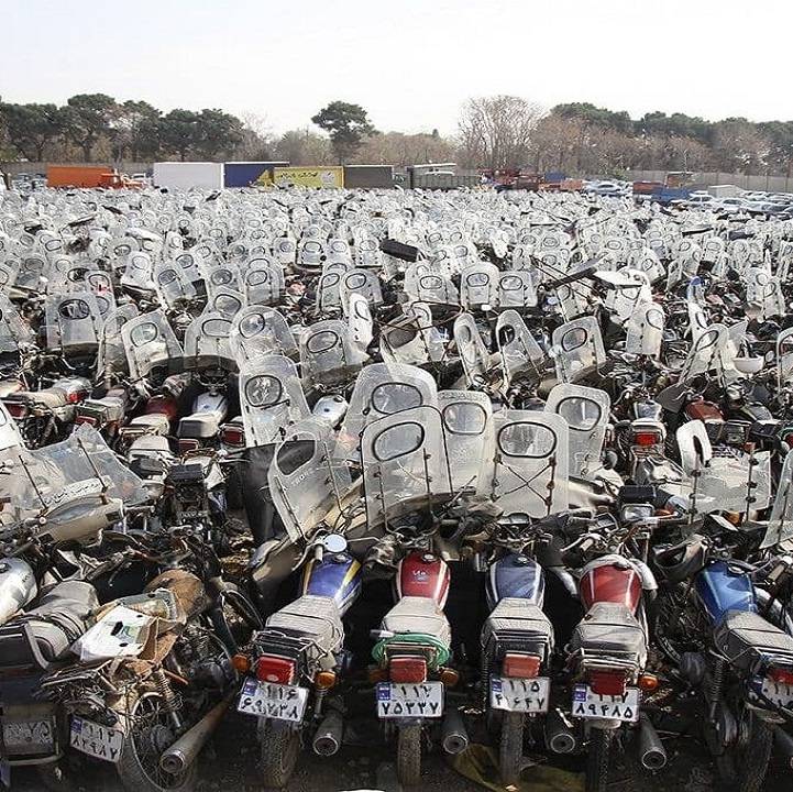تسهیلات ویژه پلیس راهور برای ترخیص موتور سیکلت‌های رسوبی