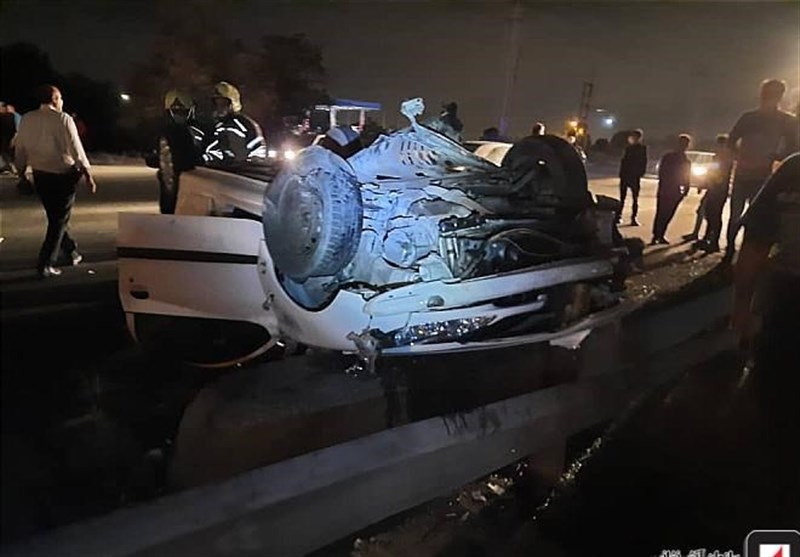 واژگونی خودروی حامل اتباع بیگانه در محور "جالق ـ سراوان"؛ ۱۲ تبعه مجروح شدند
