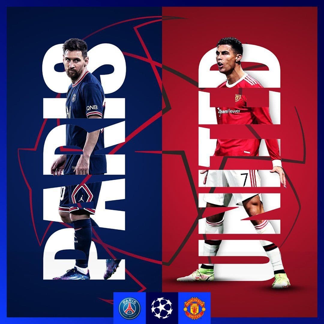 پوستر رسمی لیگ قهرمانان اروپا از تقابل مجدد کریستیانو رونالدو - لیونل مسی