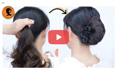 ایده خودآرایی موها در یلدا بدون نیاز به آرایشگر