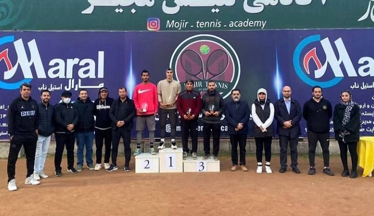 برگزاری مسابقات جایزه بزرگ تنیس آزاد آقایان استان گیلان