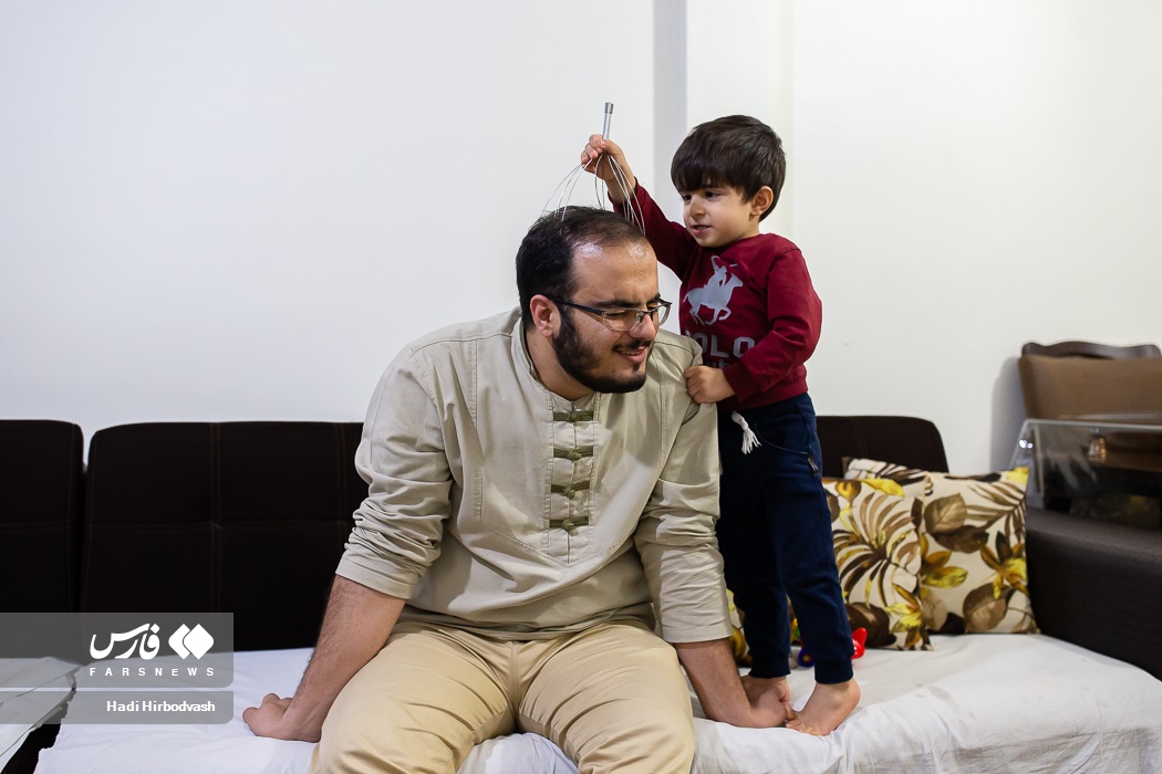 عکس/ سرپرستی یک فرزند خاص