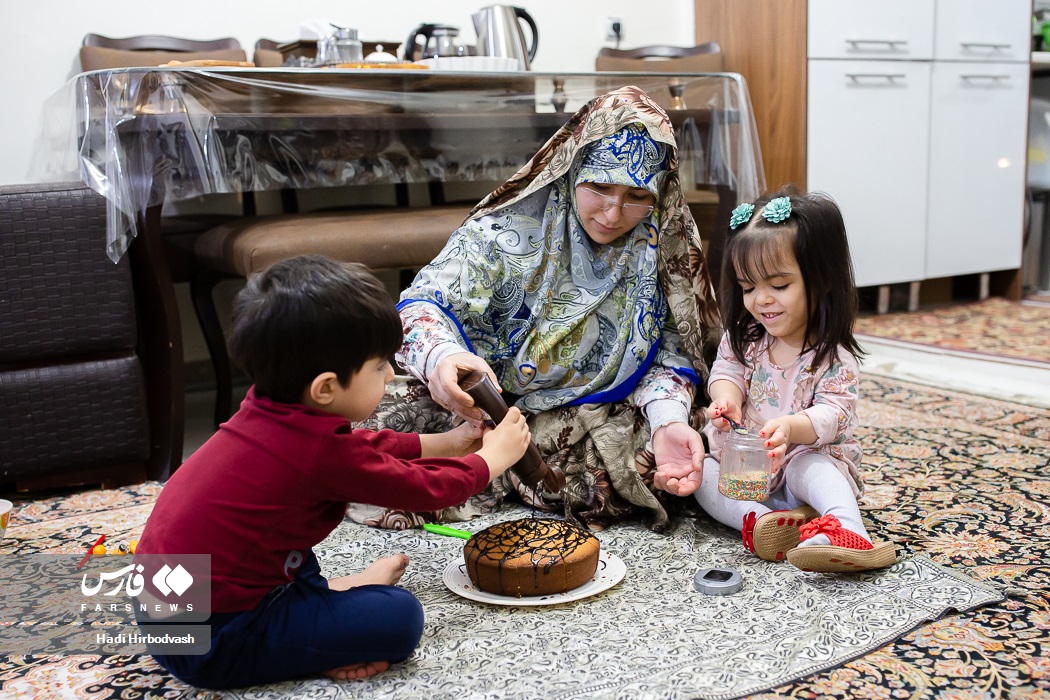 عکس/ سرپرستی یک فرزند خاص
