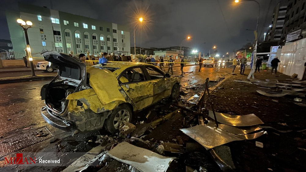 عکس/ دو انفجار در مرکز بغداد