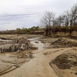 خسارت سیلاب به راه‌های عشایری خوزستان