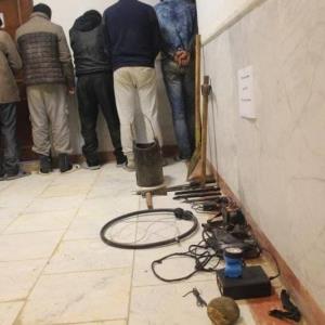 دستگیری عاملان حفاری غیرمجاز در الموت
