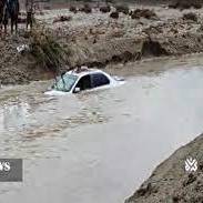 ادامه جستجوی فرد غرق‌شده در سیلاب قلعه‌گنج