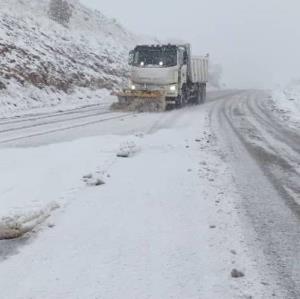 فرماندار: بارش برف راه ارتباطی ۸۰ روستای ثلاث باباجانی را بست