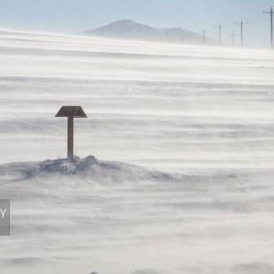 بارش ۲۸ سانتیمتری برف در زنجان