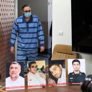 عکس/ دادگاه رسیدگی به پرونده حبیب فرج‌الله چعب آغاز شد