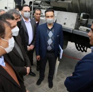 نخستین خودروی خرج‌گذاری چال‌های انفجاری ایران در یزد رونمایی شد