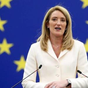 سیاستمدار زن ۴۳ ساله رئیس پارلمان اروپا شد