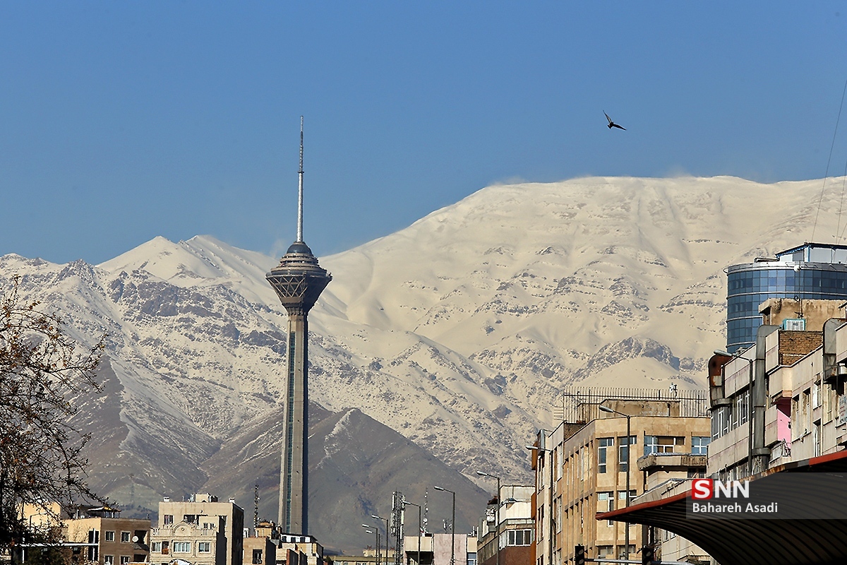عکس/ هوای زمستانی تهران