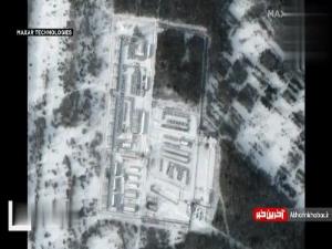 تصاویر ماهواره‌ای از تجمع عظیم نیروهای روسیه در مرز اوکراین 
