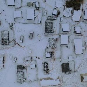 طوفان برف کمپ آوارگان سوری را درنوردید
