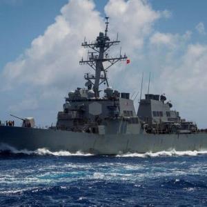 ردیابی و تعقیب ناو آمریکایی توسط نیروی دریایی چین