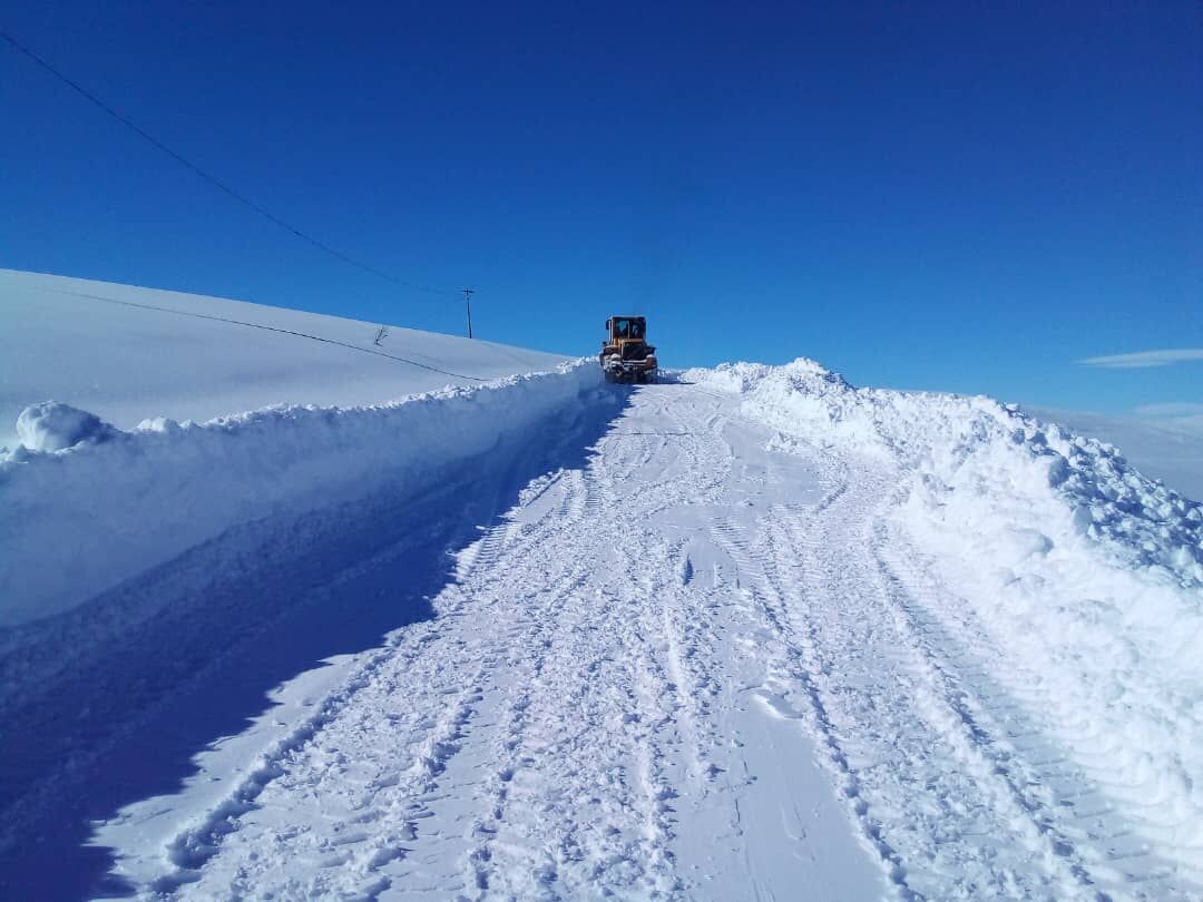 راه مسدود ۱۰۰ روستای خلخال باز شد